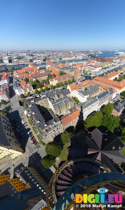 FZ032152-56-62-66 View down Our Saviour's Church, Christianshavn, Copenhagen